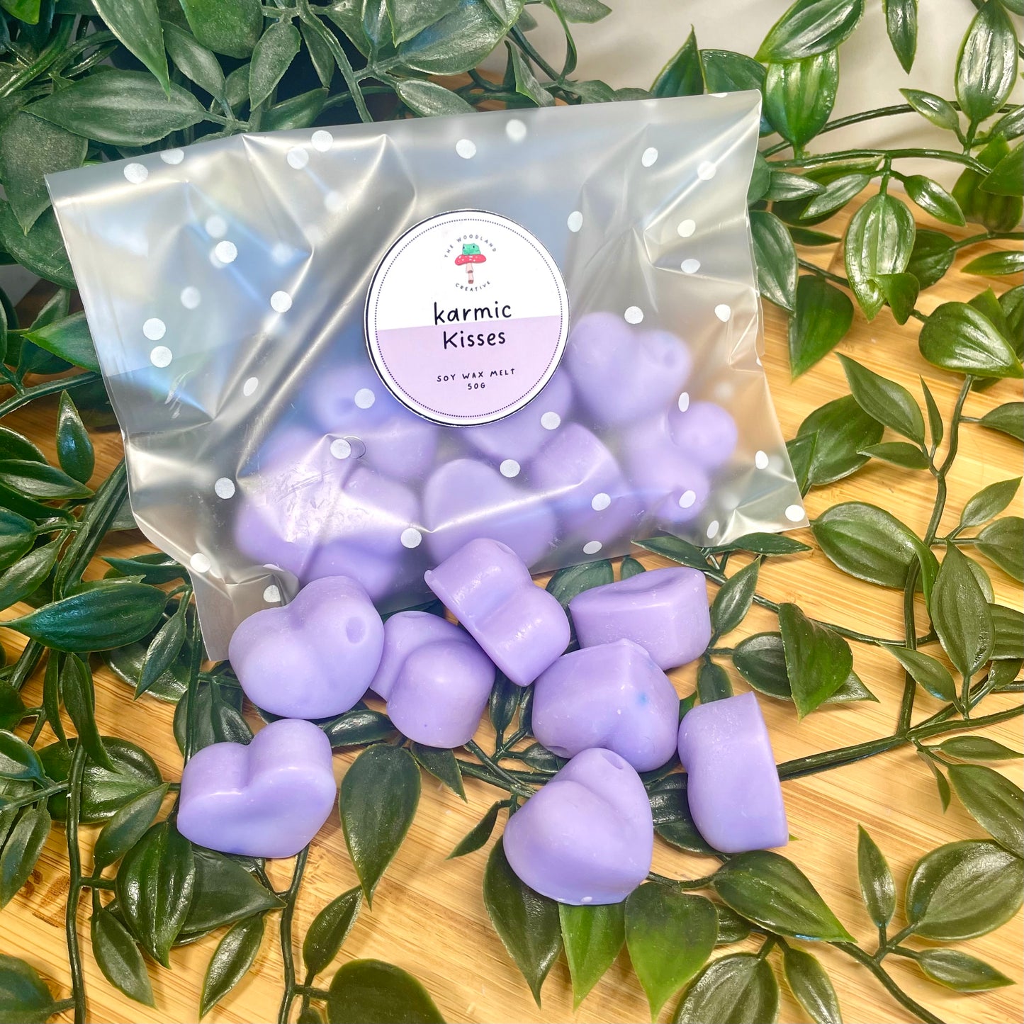 Karmic Kisses handmade soy wax melts