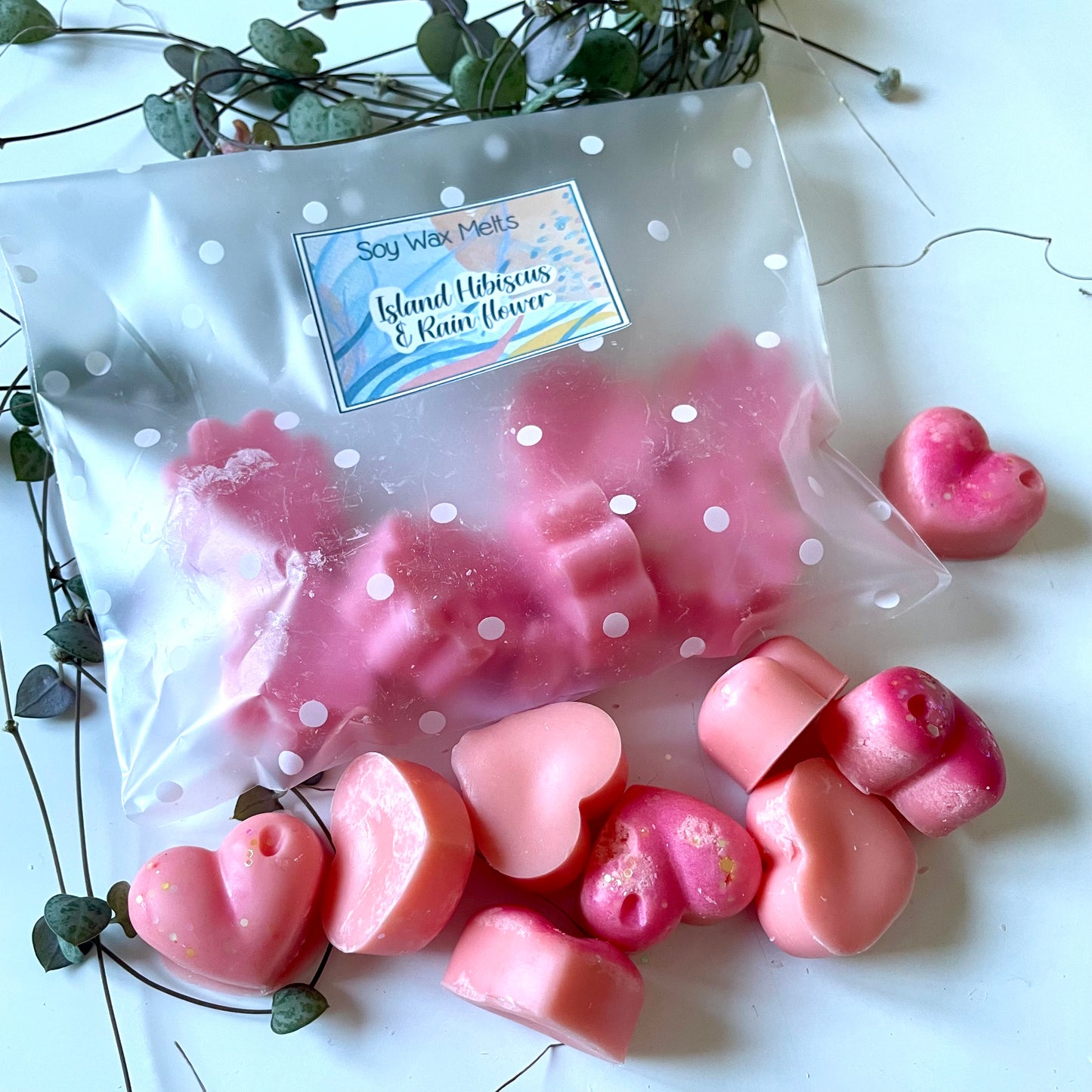Island Hibiscus & Rainflower handmade soy wax melts