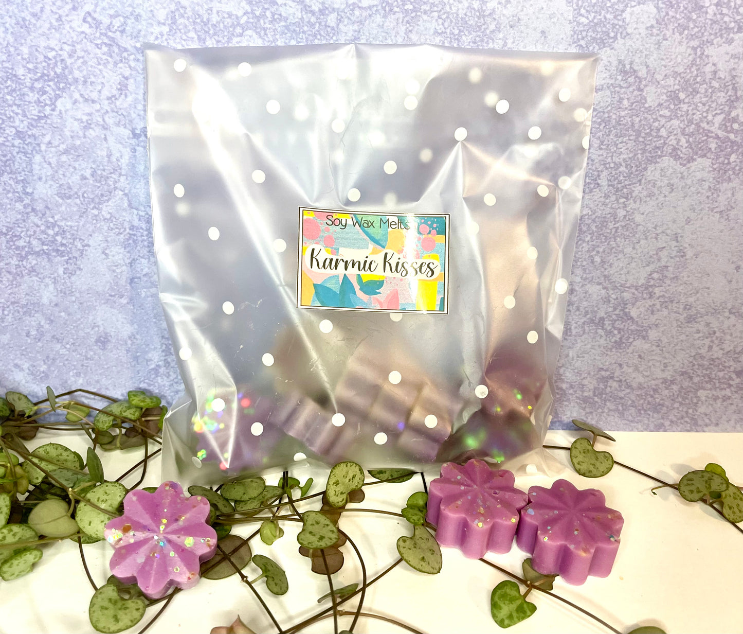 Karmic Kisses handmade soy wax melts
