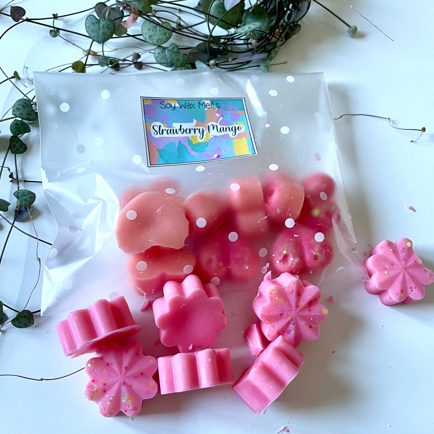 Strawberry Mango handmade soy wax melts