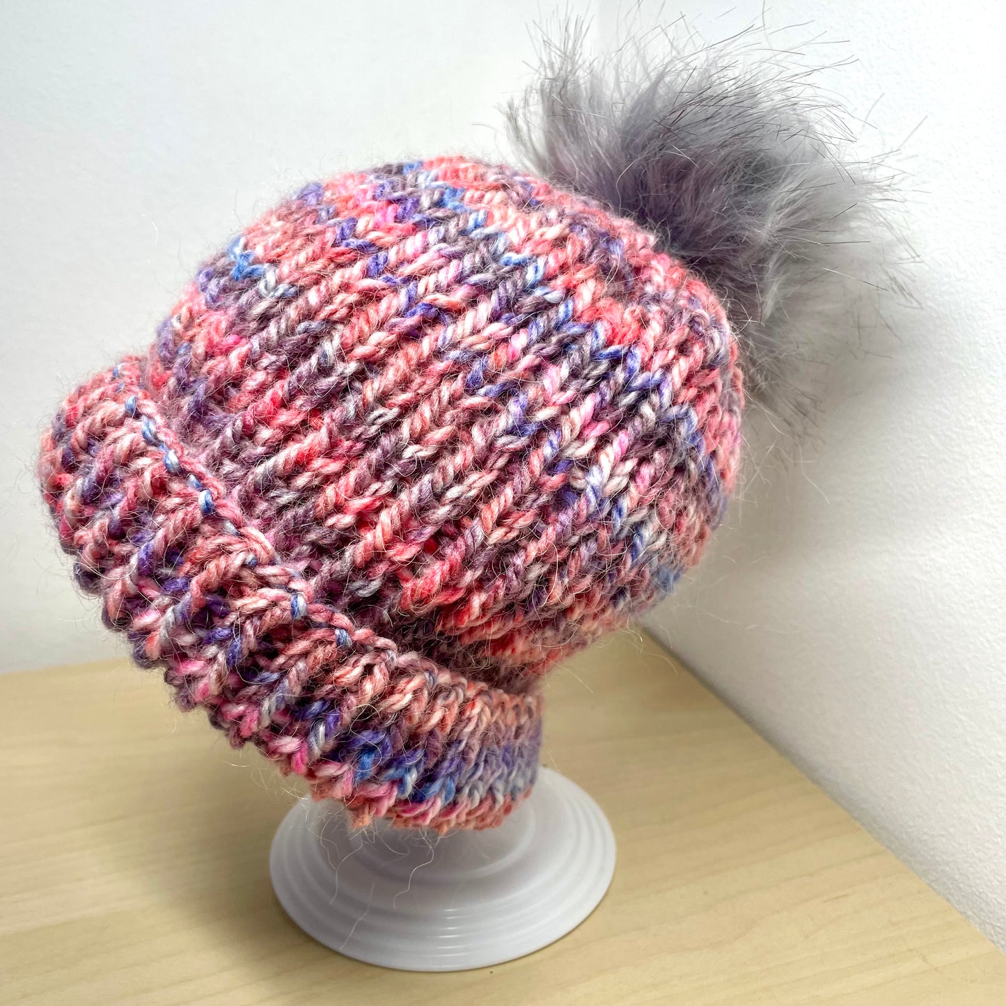 Handmade Knitted bobble Hat