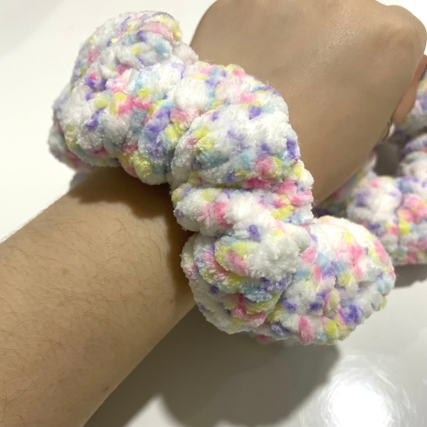 Knitted Hair scrunchies