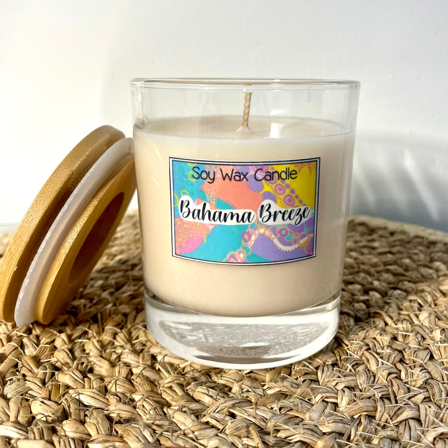 Bahama Breeze handmade soy candle