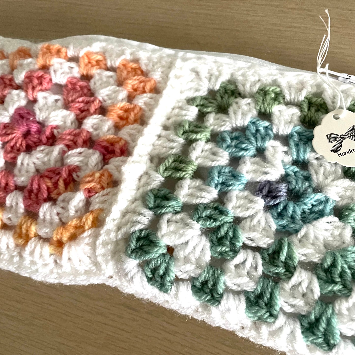 Handmade crochet pencil pouch
