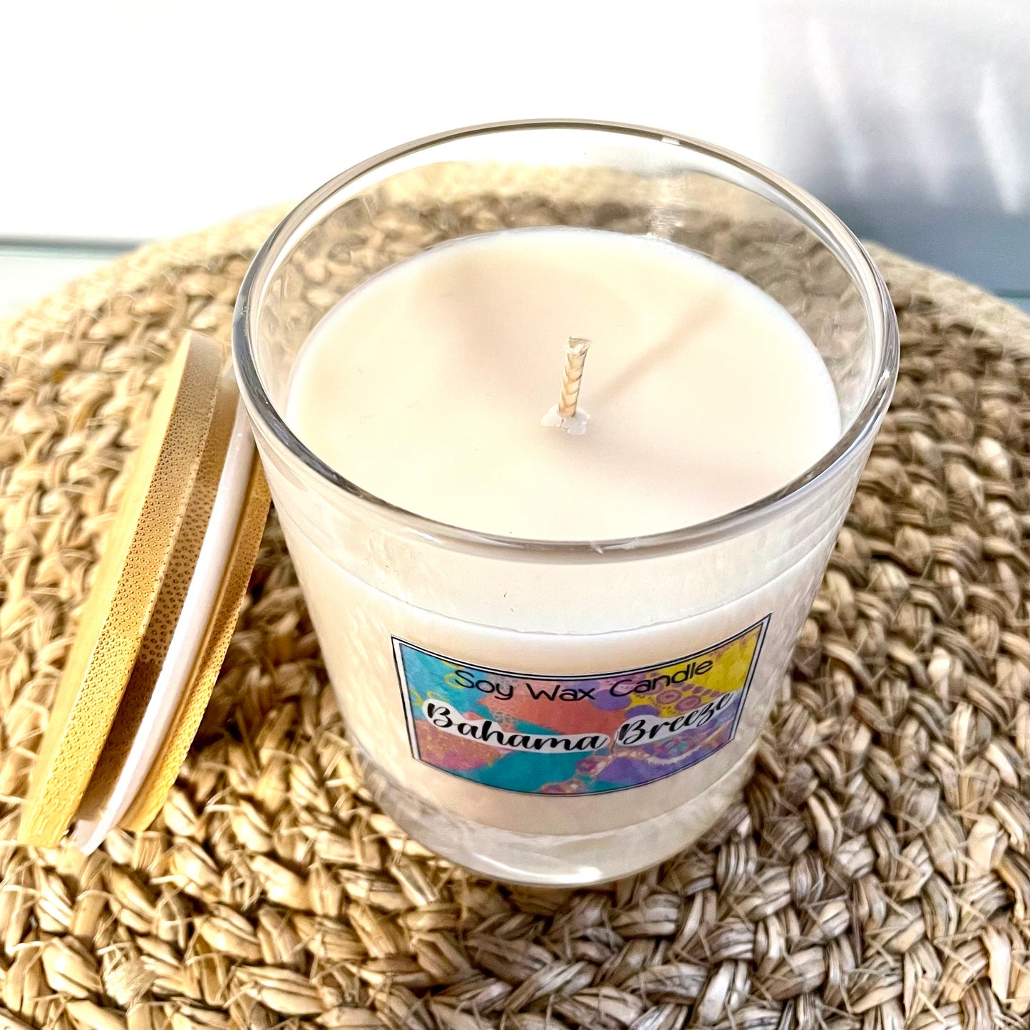 Bahama Breeze handmade soy candle