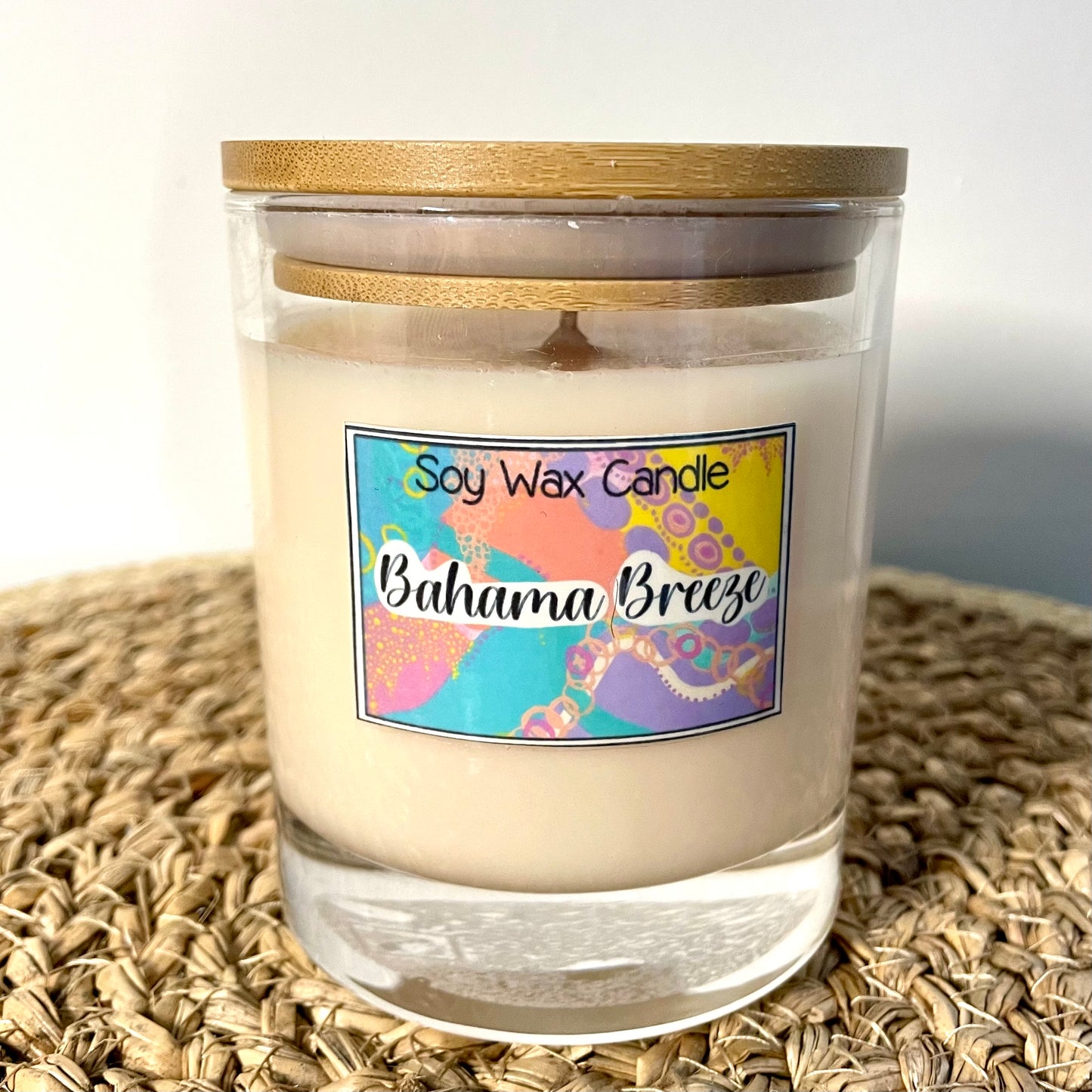 Bahama Breeze handmade soy candle