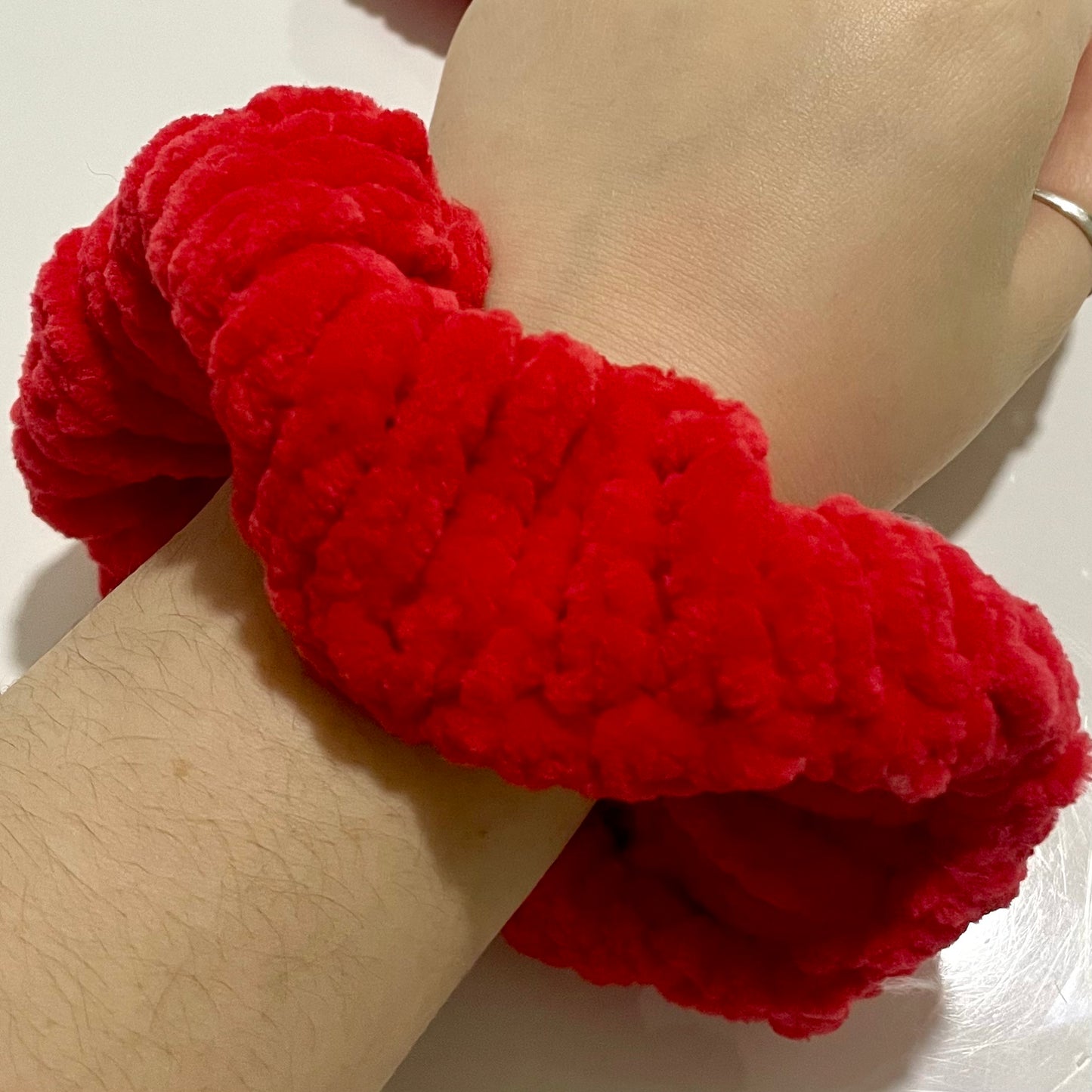 Knitted Hair scrunchies