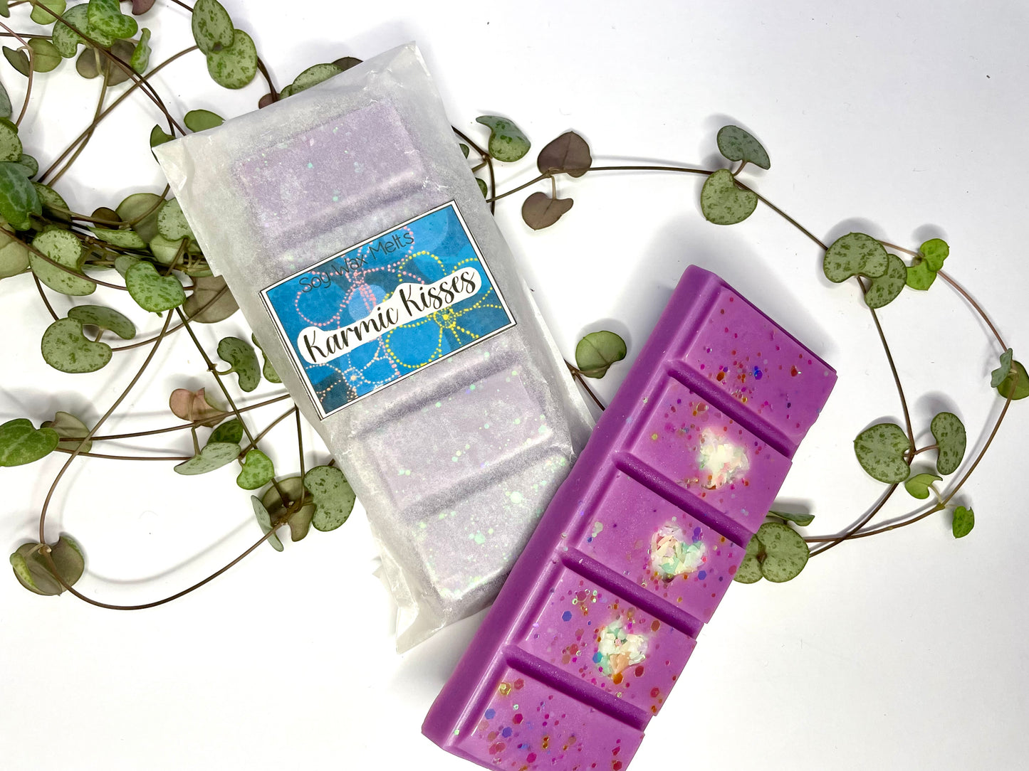 Karmic Kisses handmade soy wax melts
