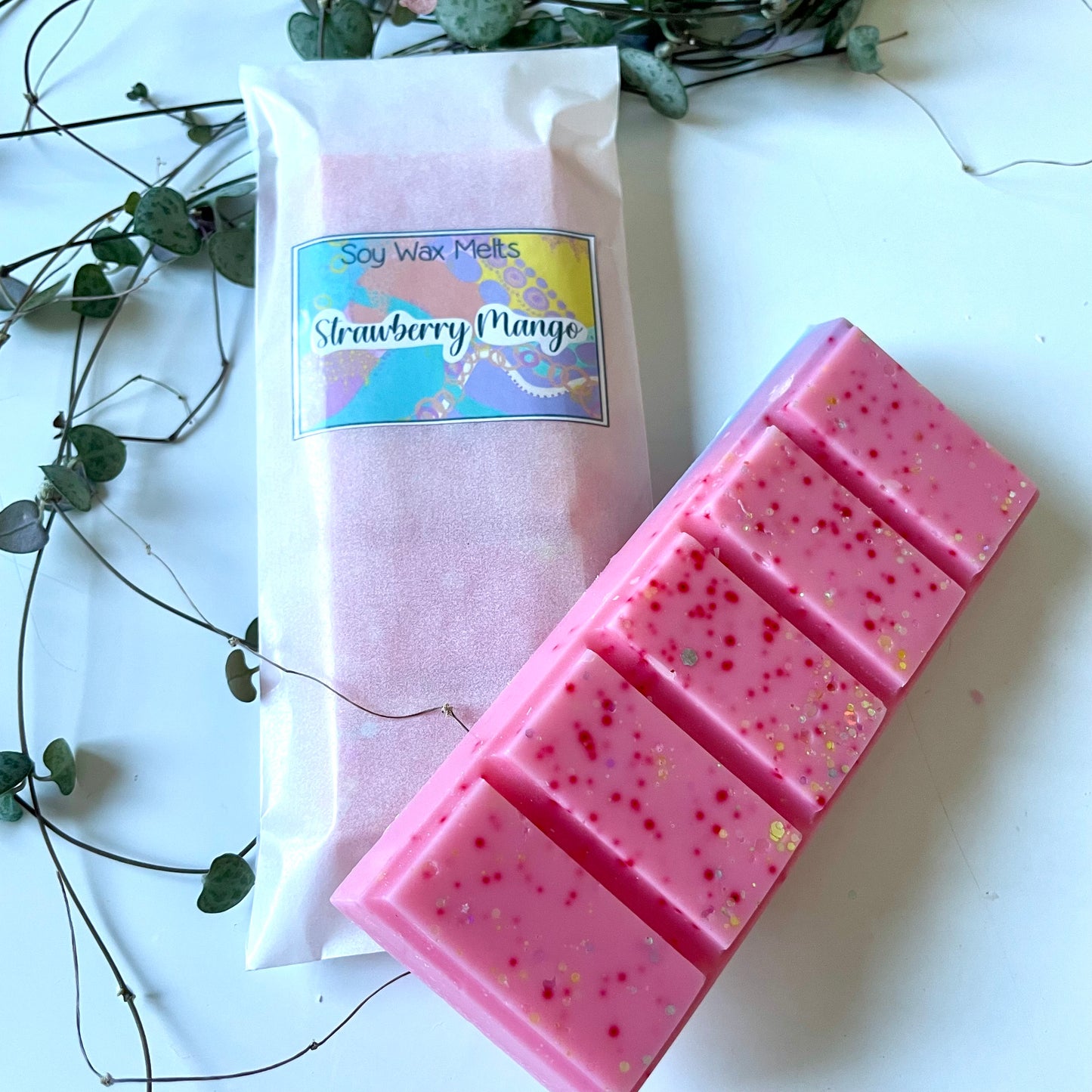 Strawberry Mango handmade soy wax melts