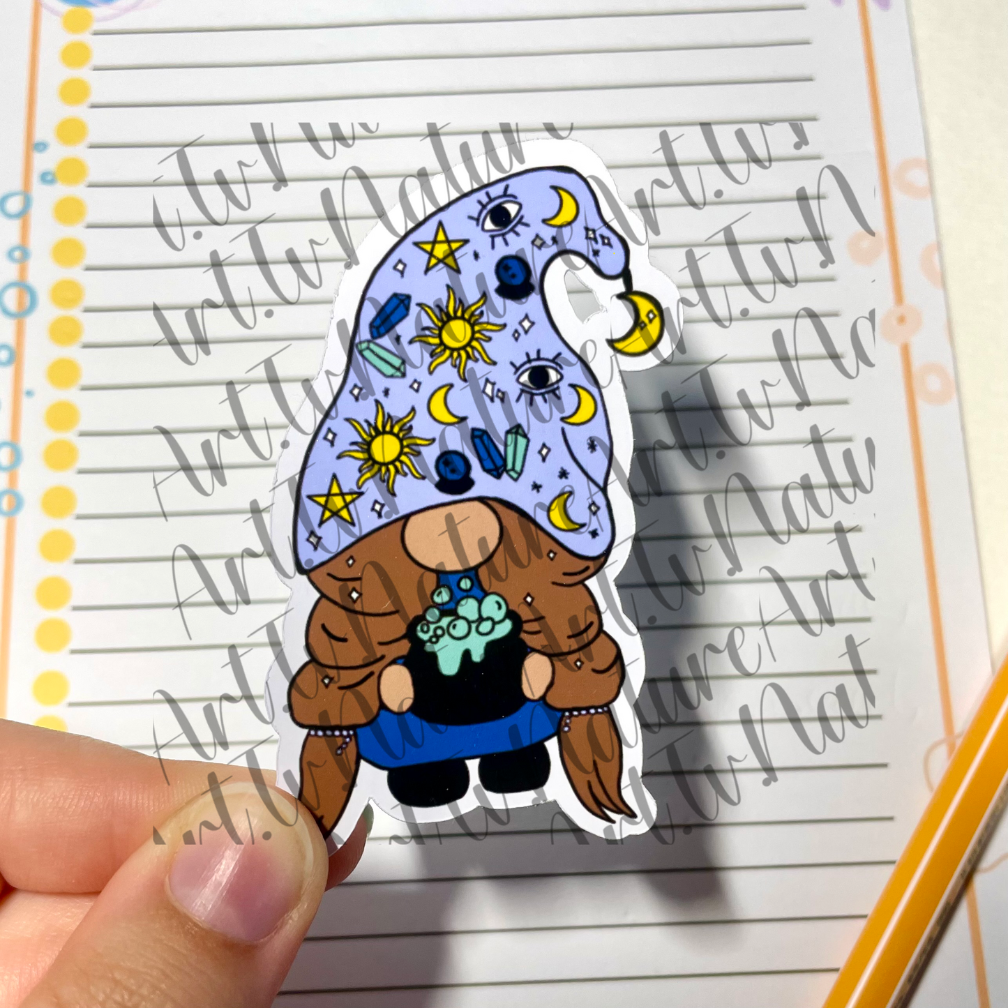 Halloween / Autumn Gnome Character stickers