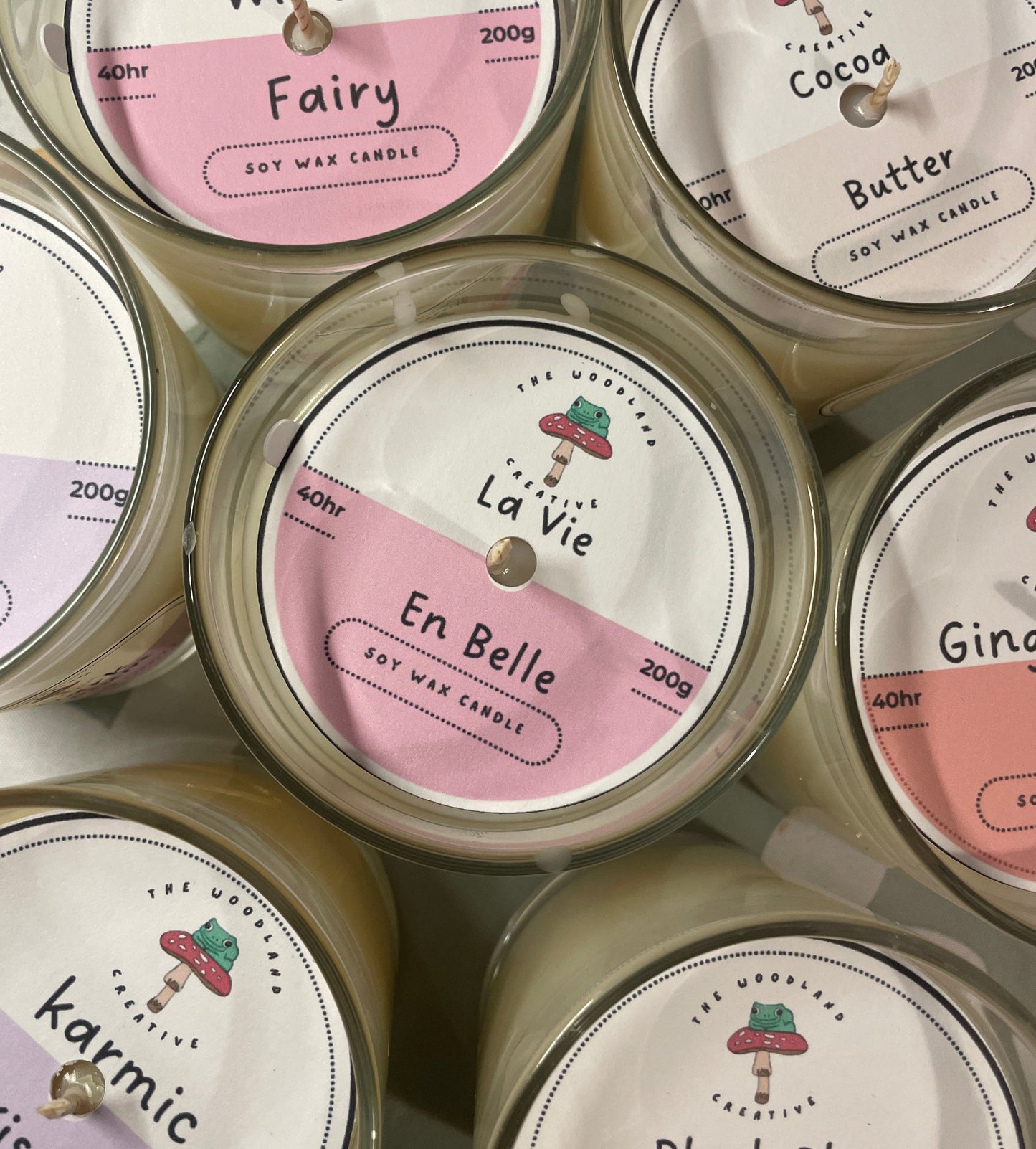 La Vie en Belle handmade soy candle