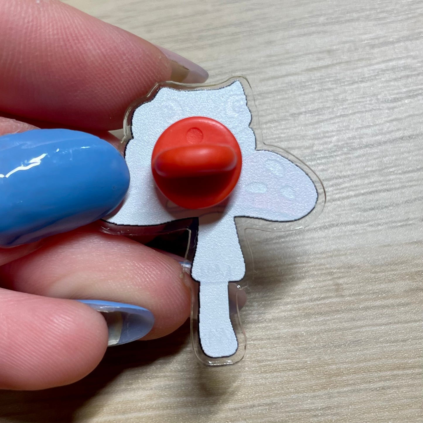 “Frogbert” Acrylic Pin