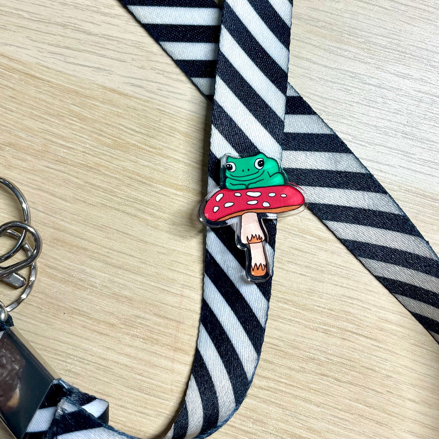 “Frogbert” Acrylic Pin