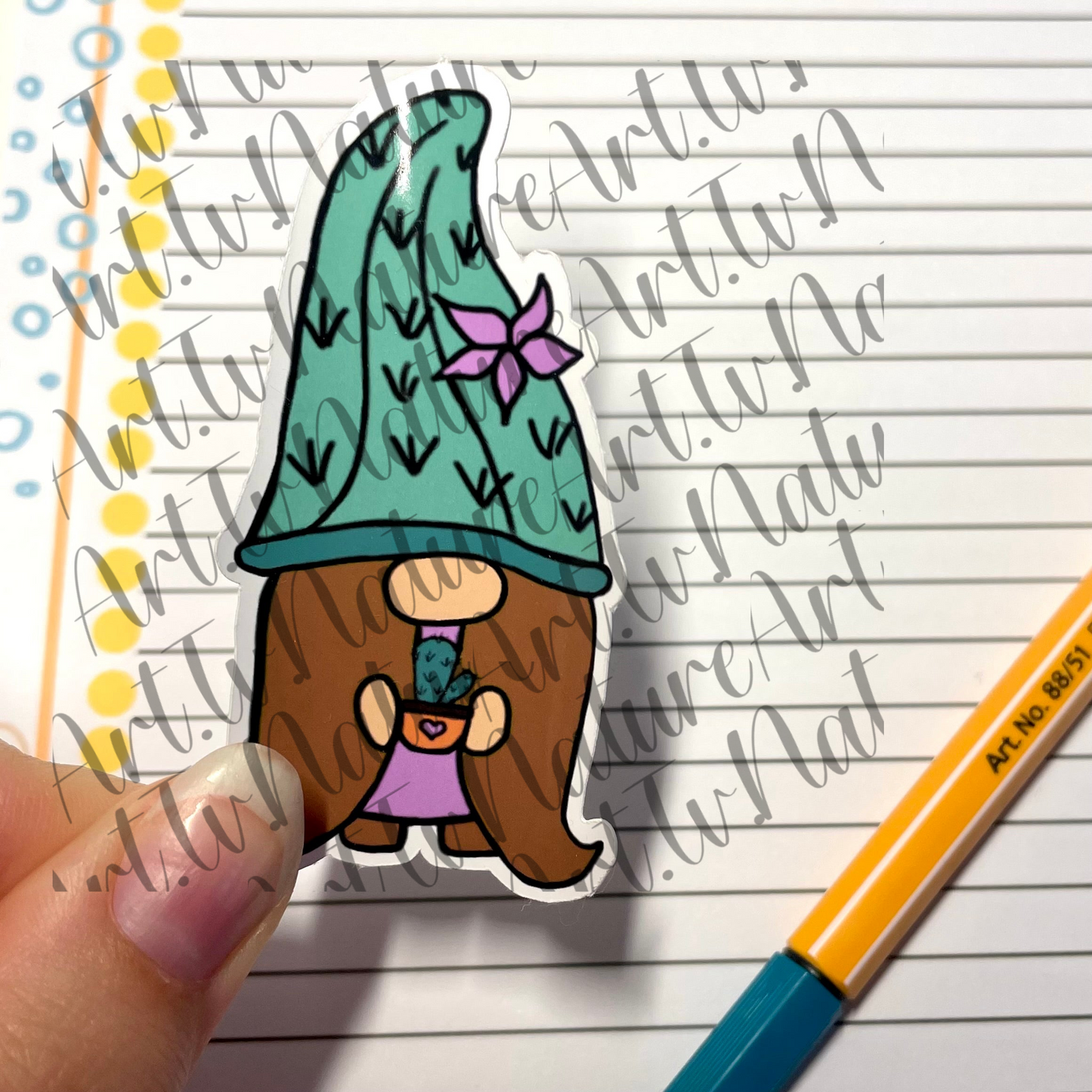 Mystery Gnome sticker pack