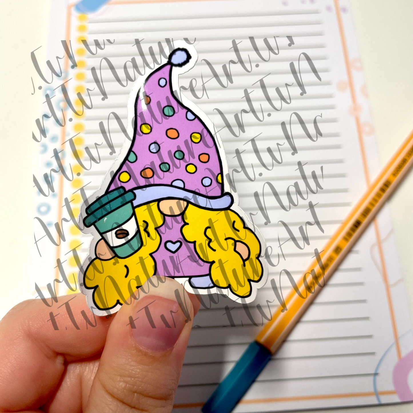 Mystery Gnome sticker pack
