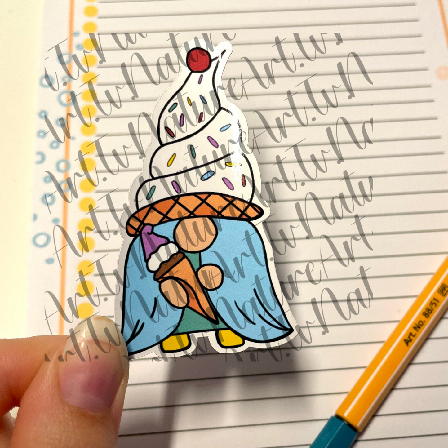 Mystery Gnome sticker pack