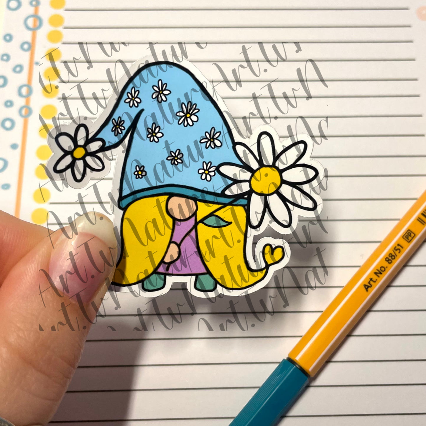 Mystery Gnome sticker pack