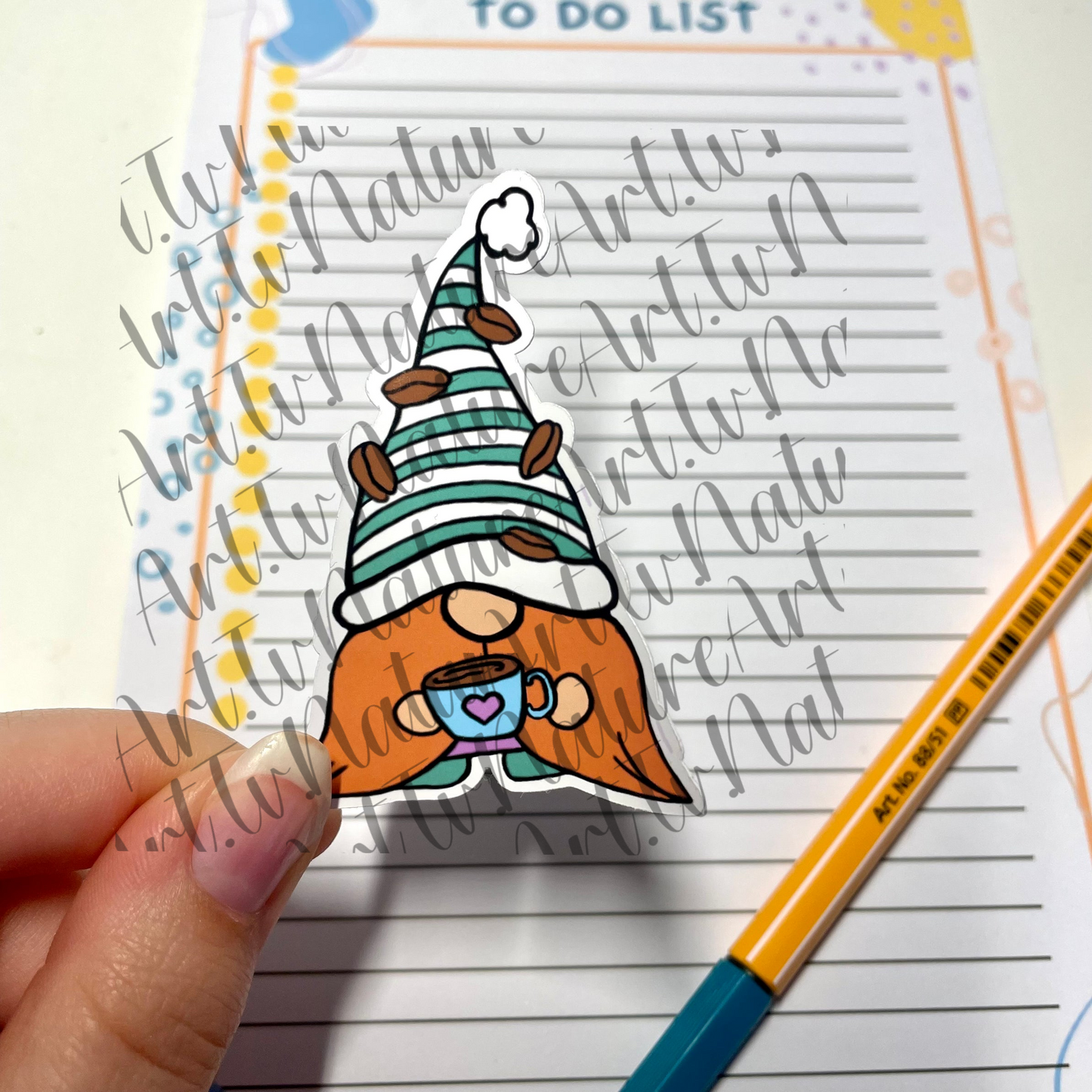 Mystery Gnome sticker pack
