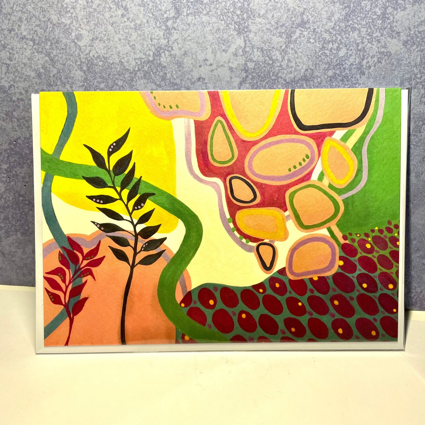 “growth ” art print greeting card