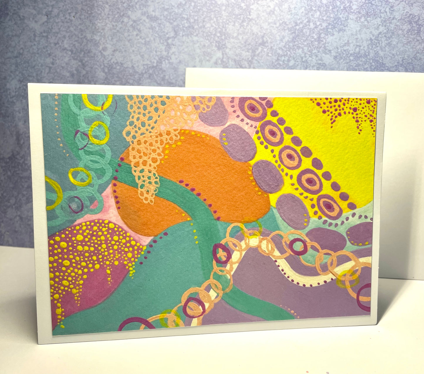 “Peaches & Berries" art print greeting card