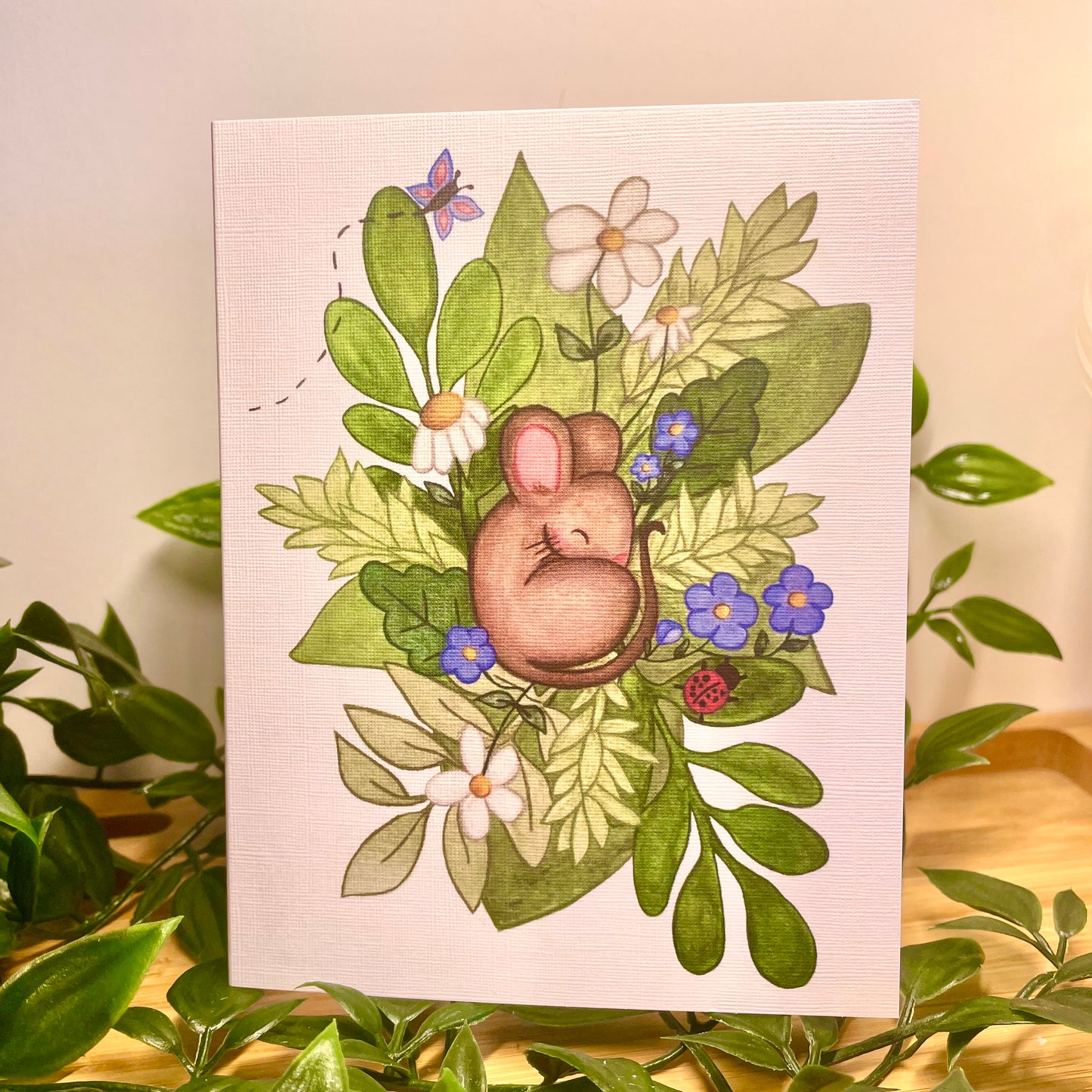 “Maple’s Meadow ” art print greeting card