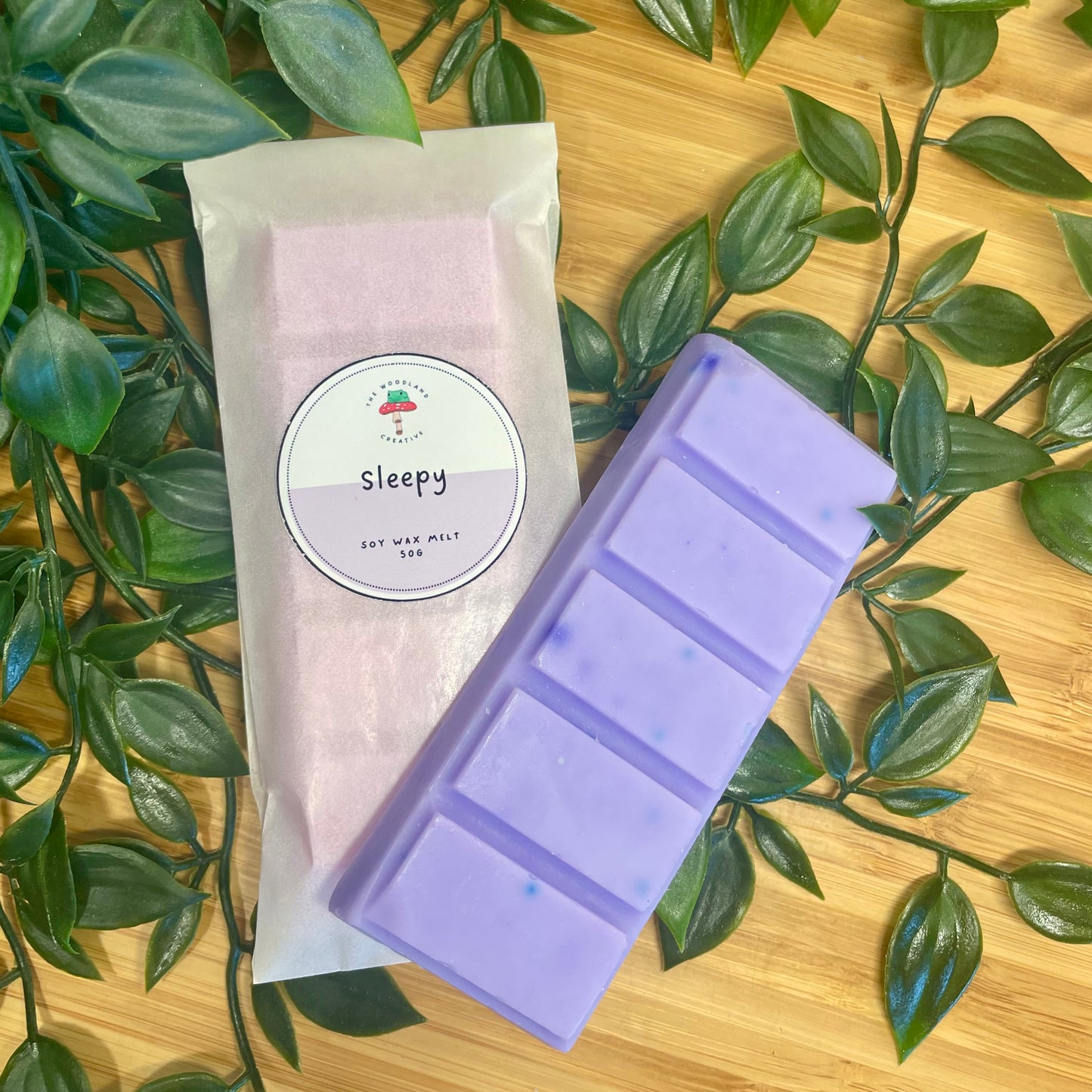 Sleepy handmade soy wax melts