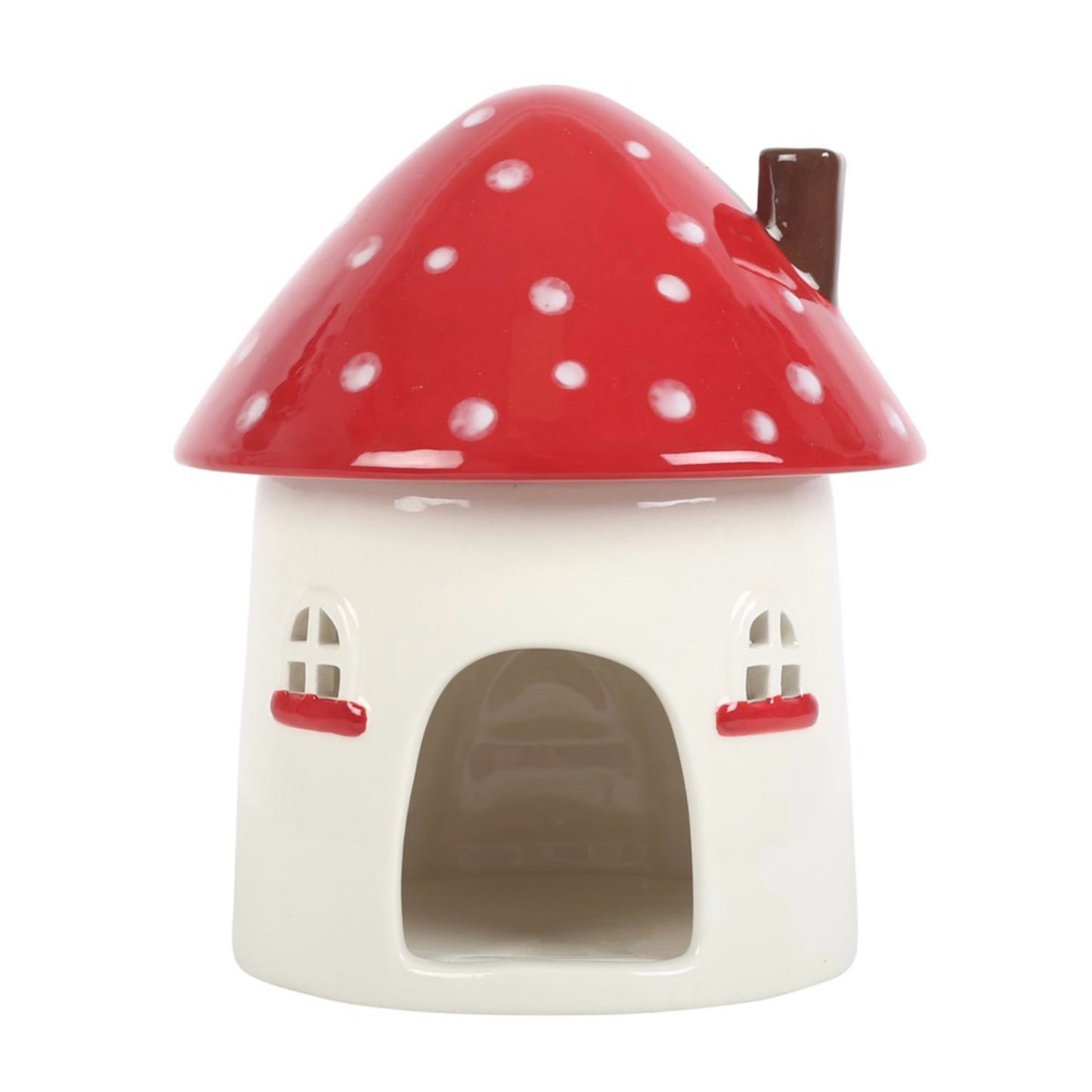 Mushroom Fairy House - Ceramic Wax Melt Burner
