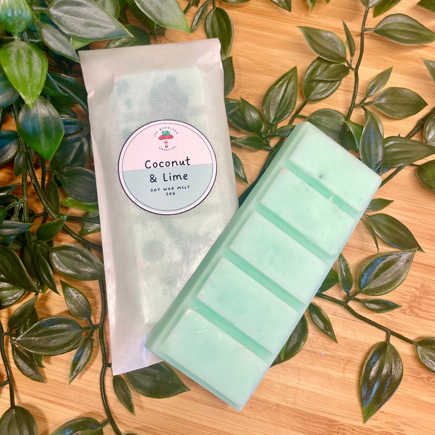 coconut & Lime handmade soy wax melts