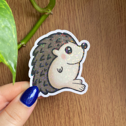 Hugo Hedgehog digitally designed sticker