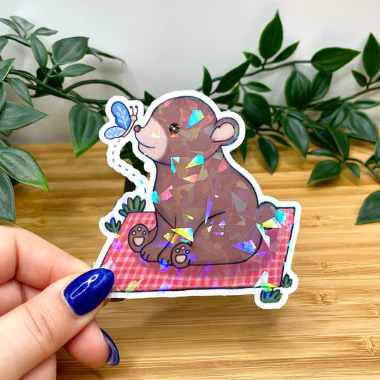 Picnic Koda digitally designed vinyl sticker