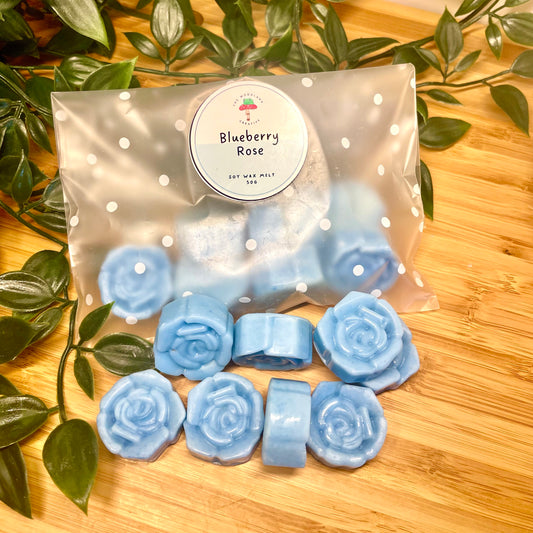 Blueberry Rose handmade soy wax melts