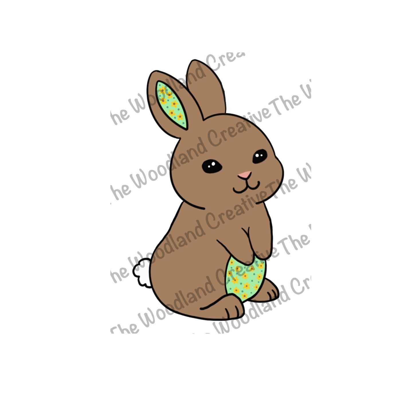 Vinyl Bunny Character stickers