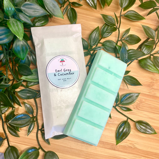 Earl Grey & Cucumber handmade soy wax melts