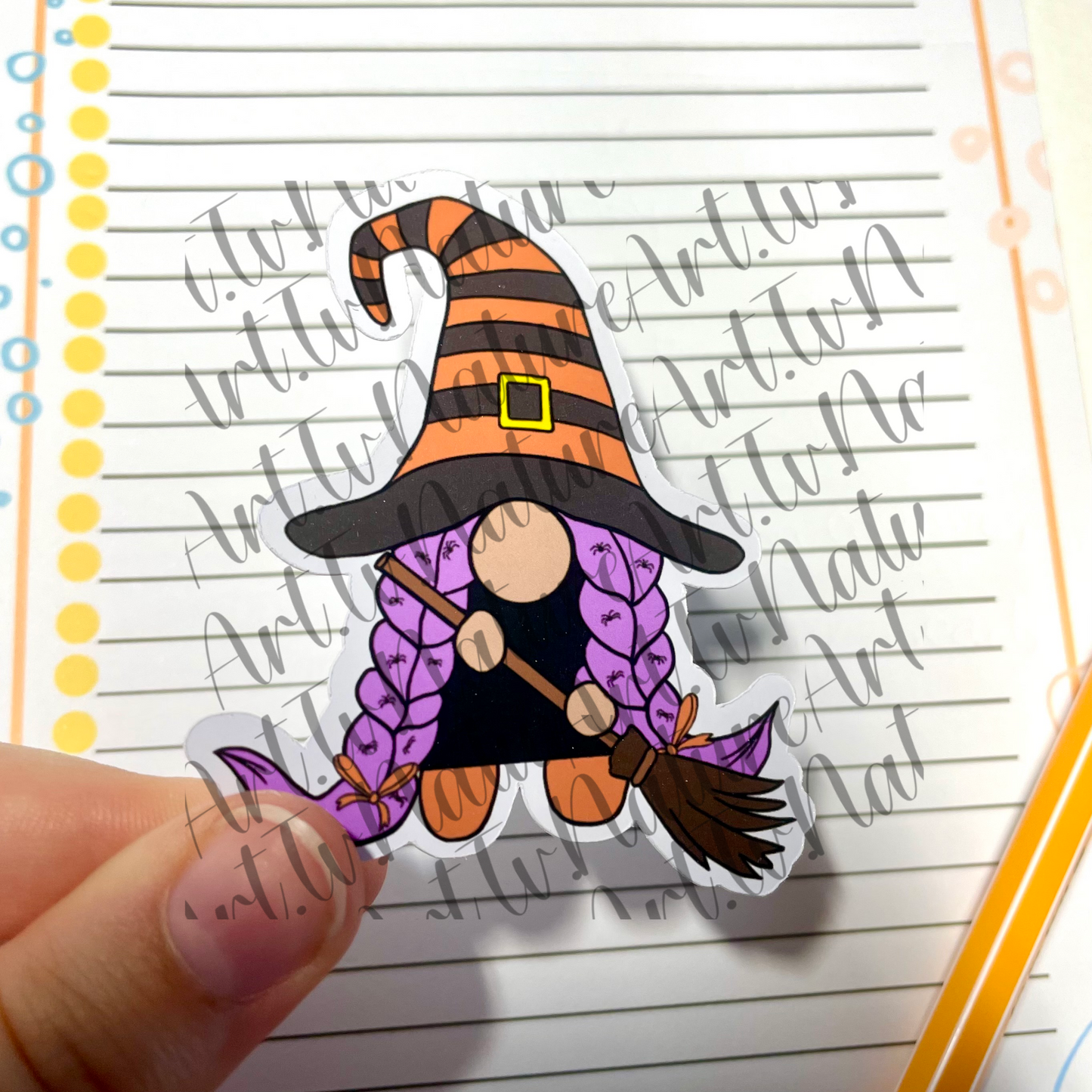Halloween / Autumn Gnome Character stickers