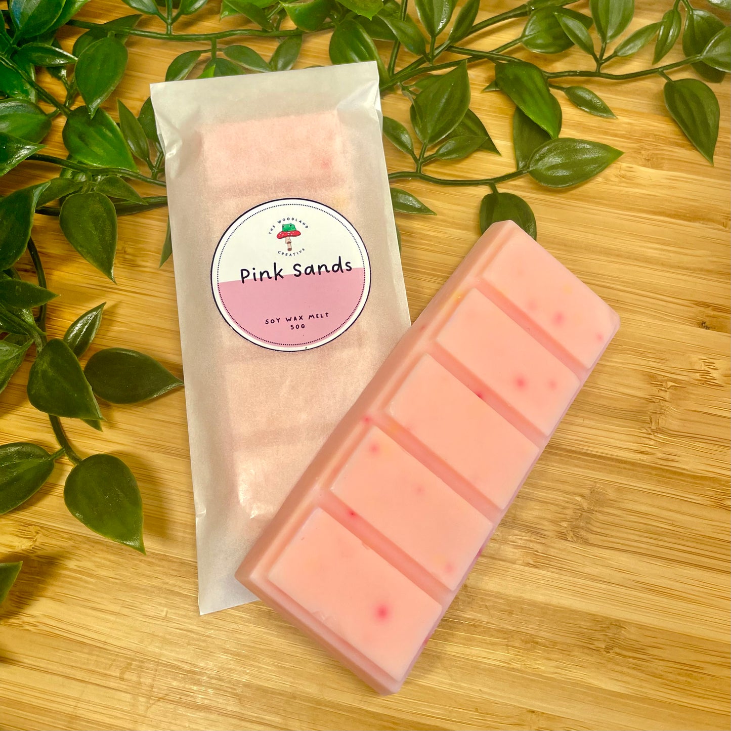 Pink Sands handmade soy wax melts