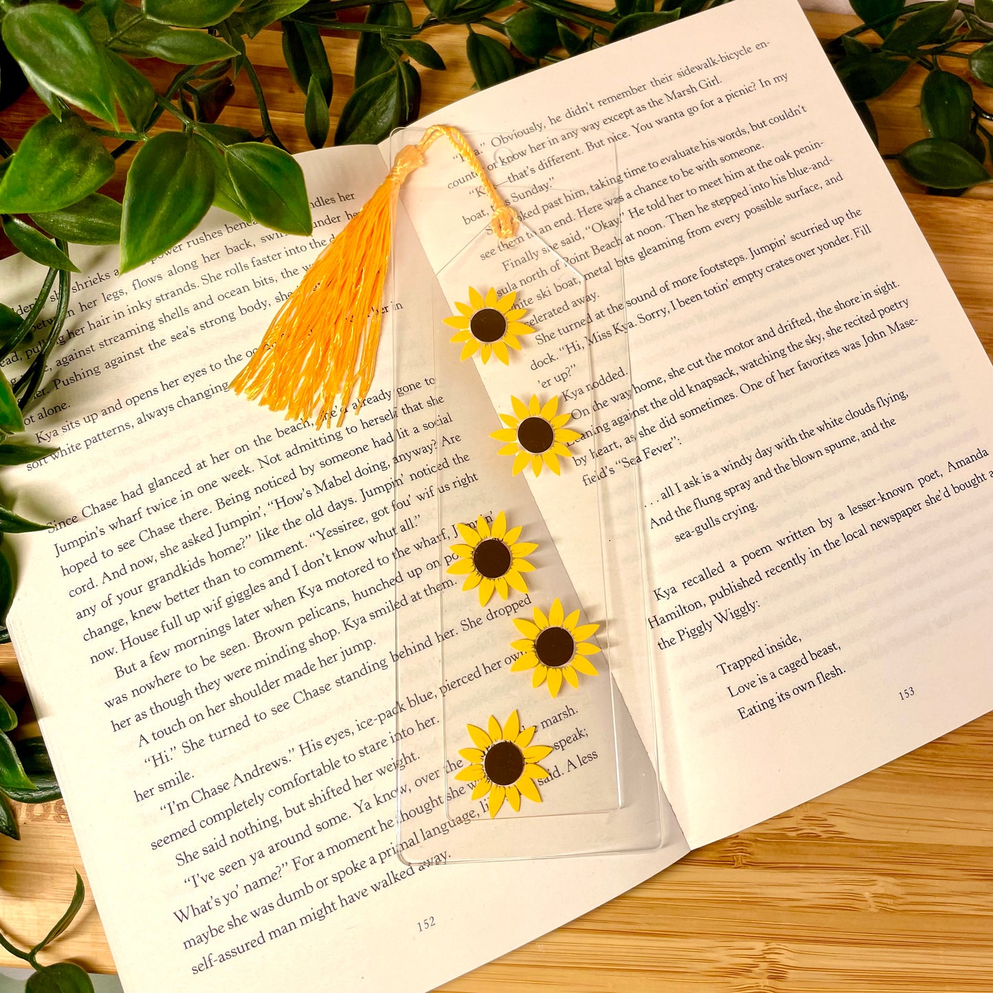 Sunflower Bookmark