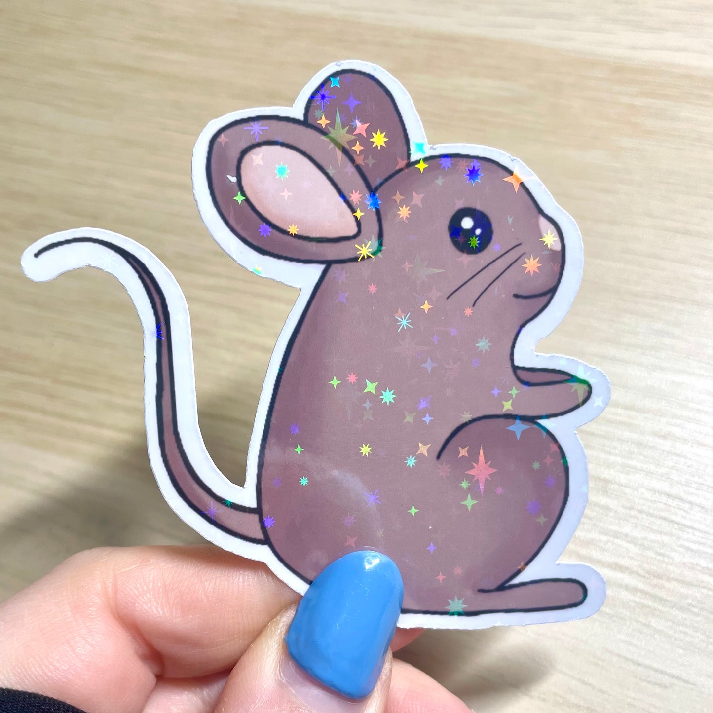 Maple Mouse digitally designed sticker