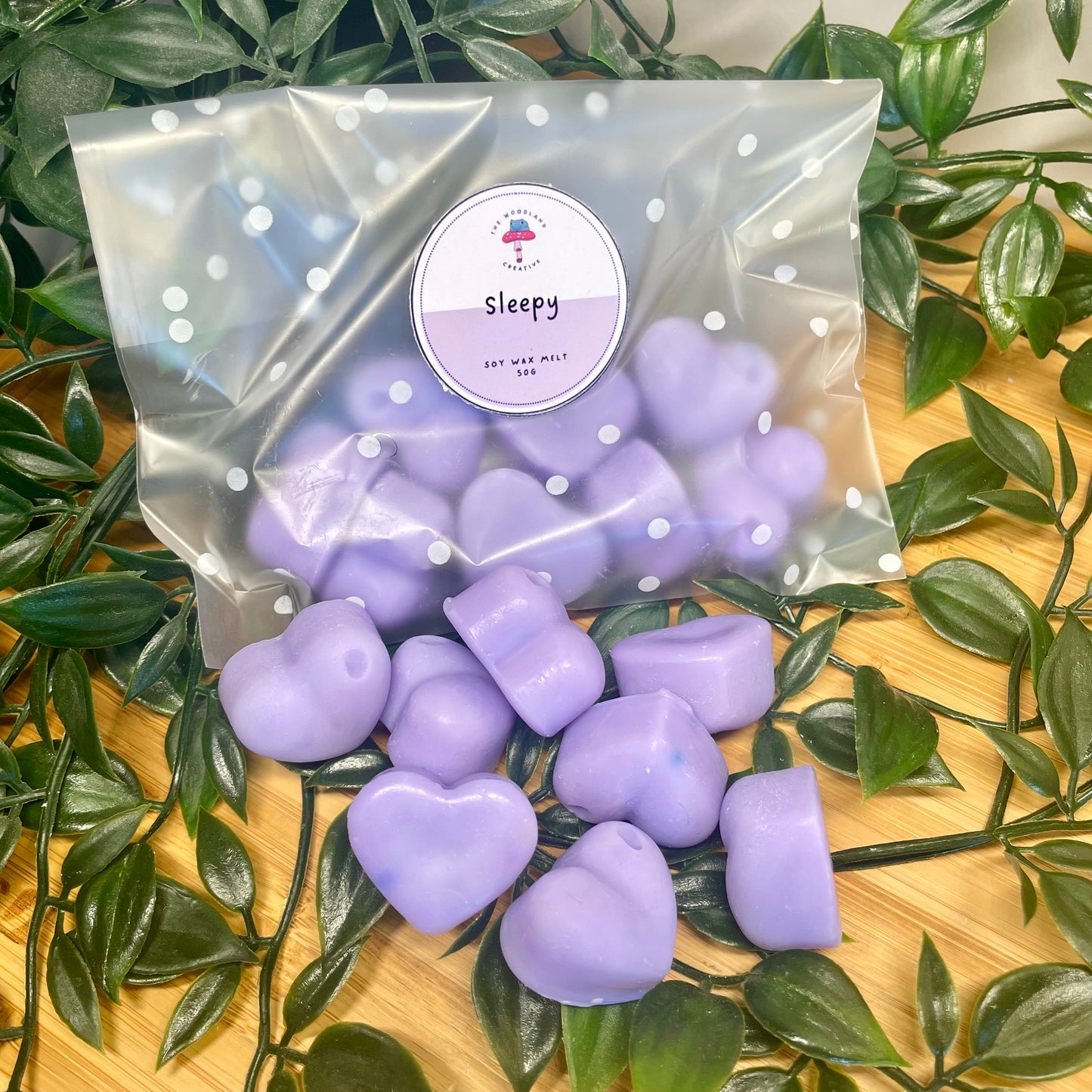 Sleepy handmade soy wax melts