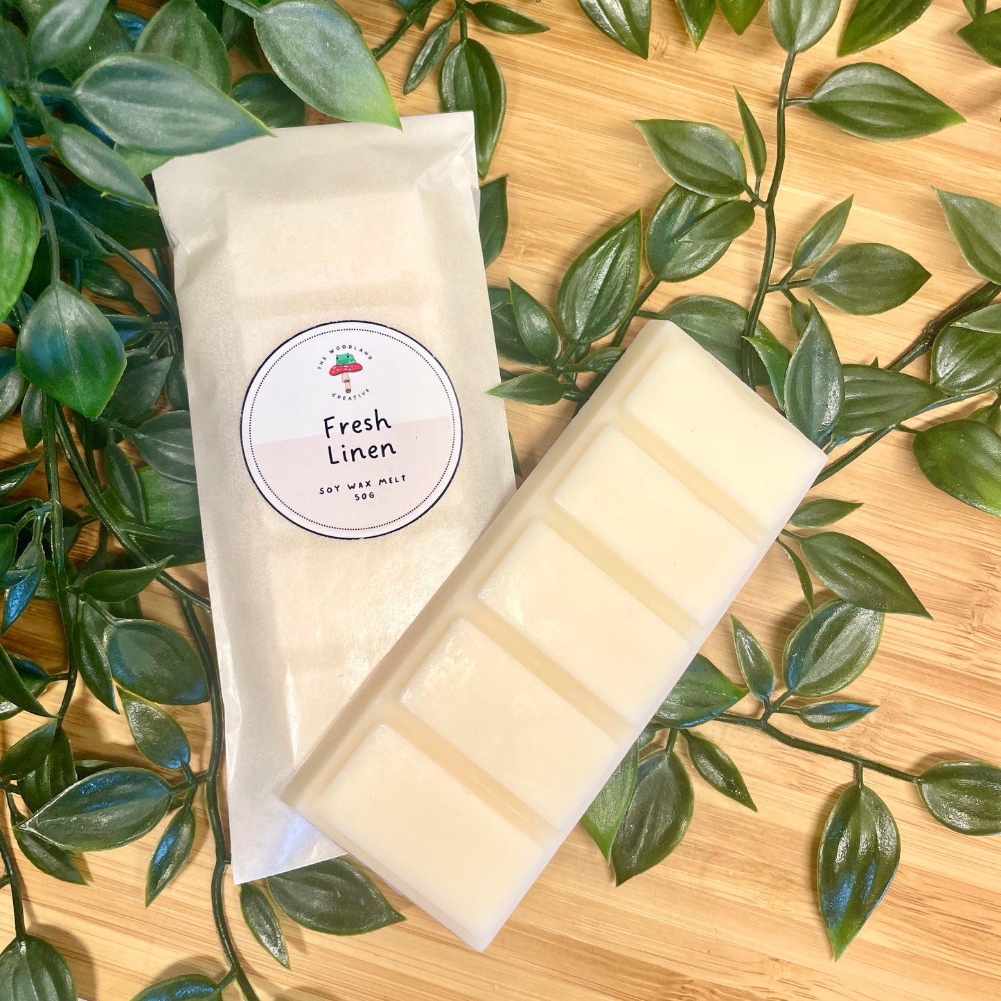 Fresh linen handmade soy wax melts