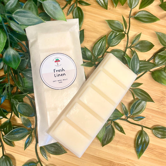 Fresh linen handmade soy wax melts