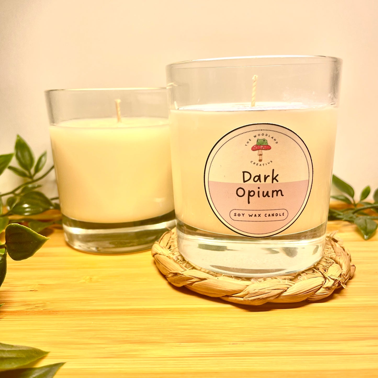 Dark Opium handmade soy candle