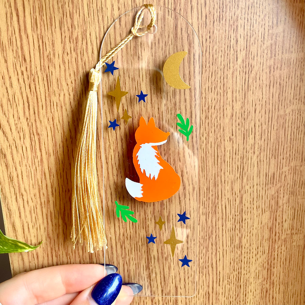 Midnight Moon ‘Willow’ Fox Bookmark