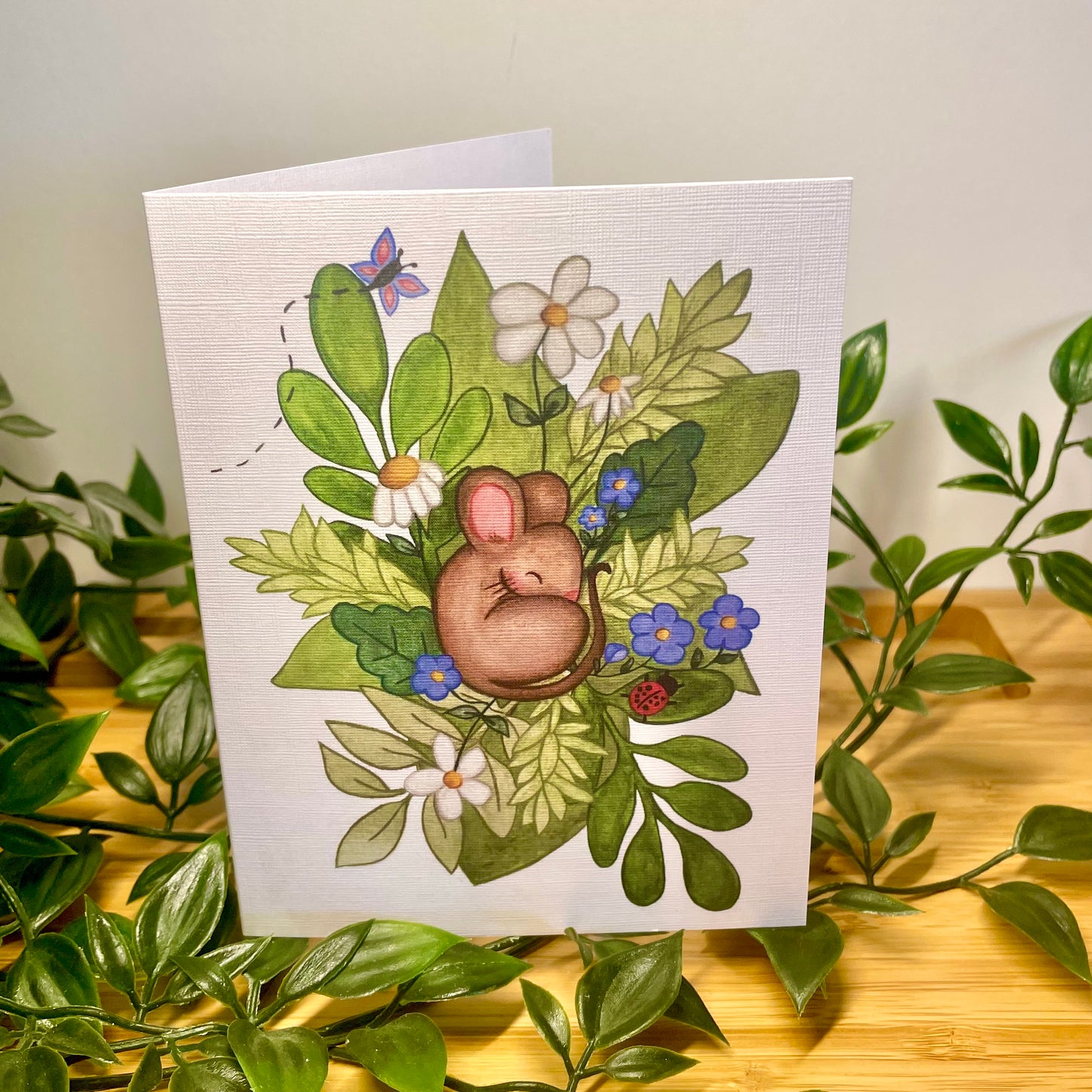 “Maple’s Meadow ” art print greeting card