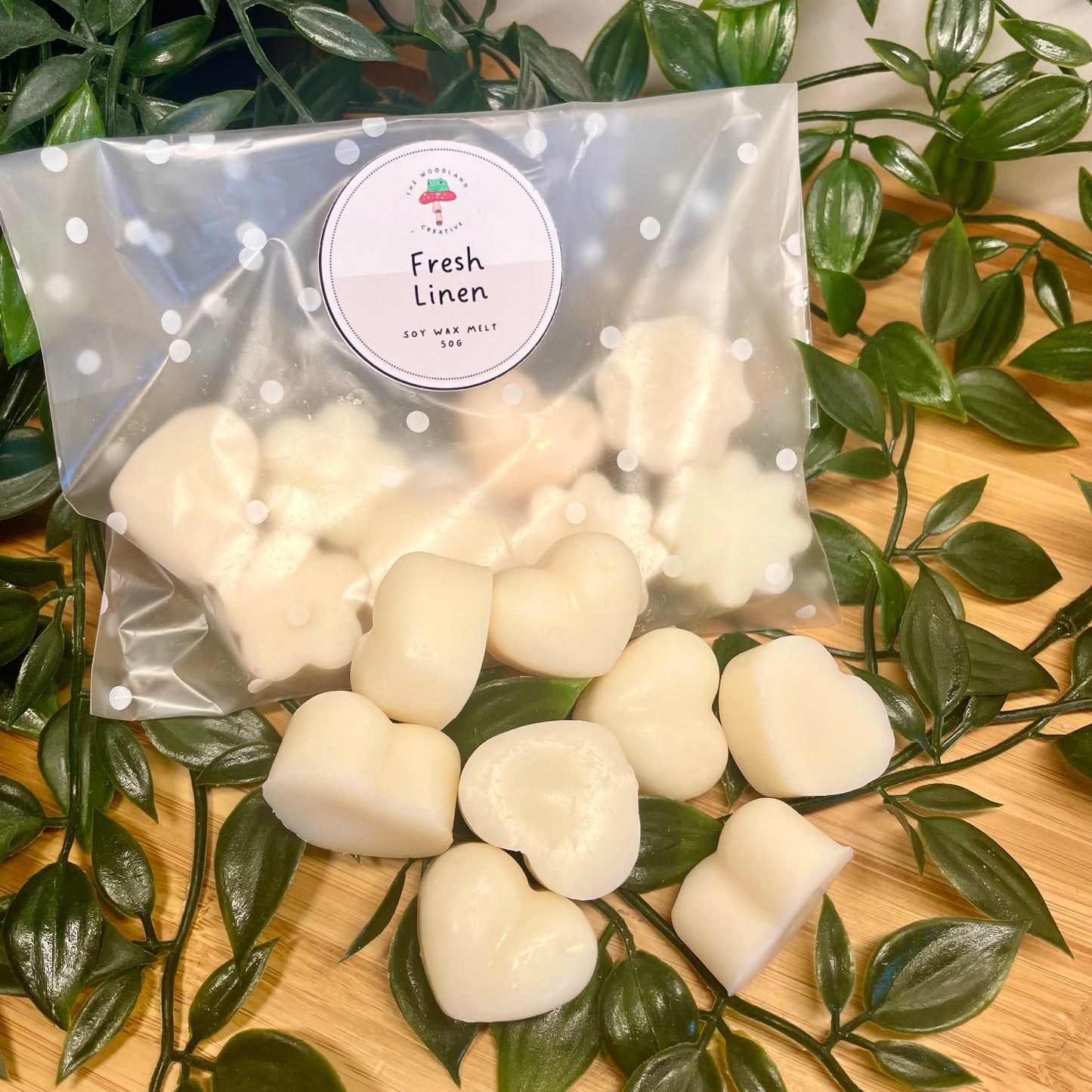 Fresh linen handmade soy wax melts