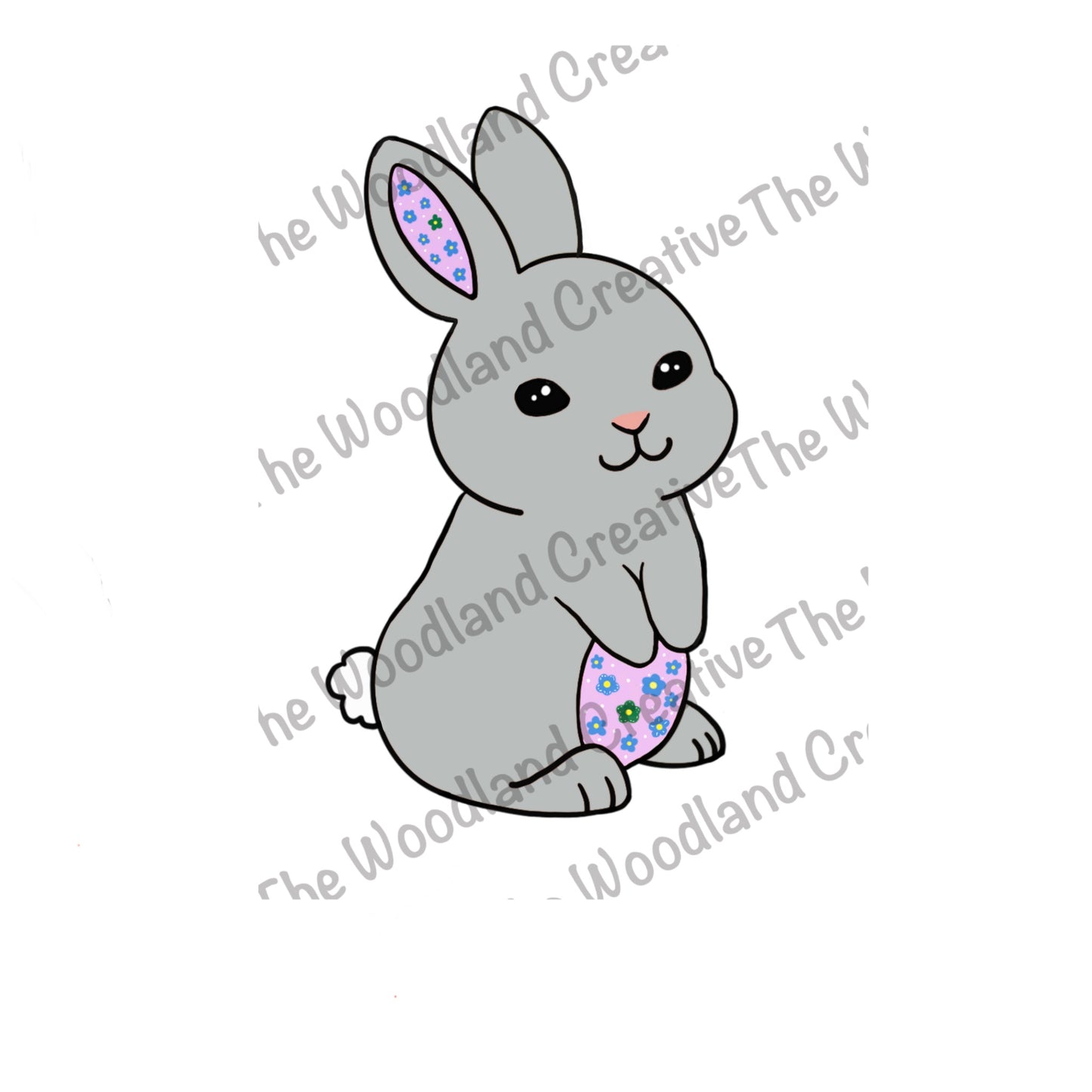 Vinyl Bunny Character stickers