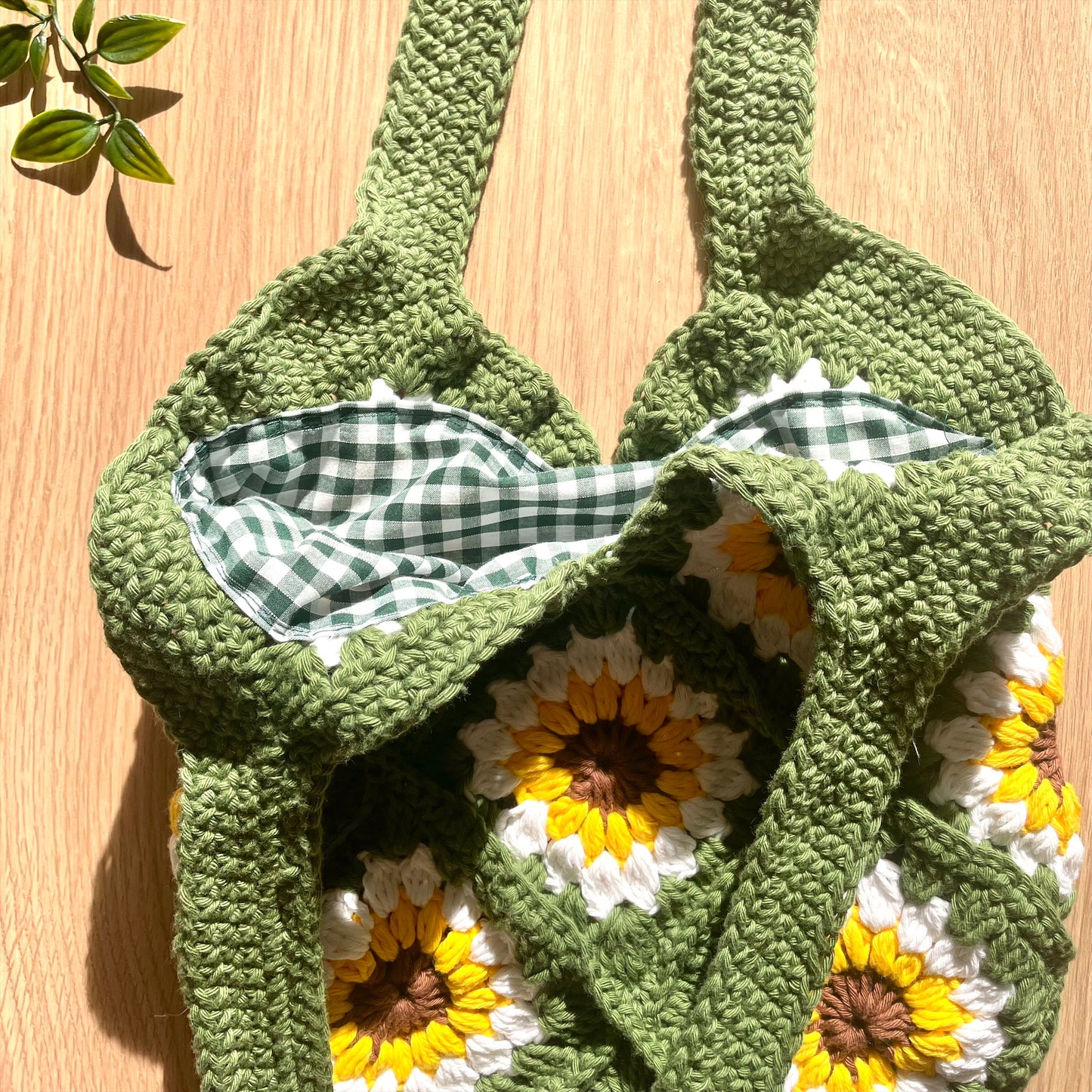 Handmade crochet pencil pouch