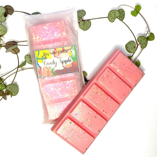 Candy apple handmade soy wax melts